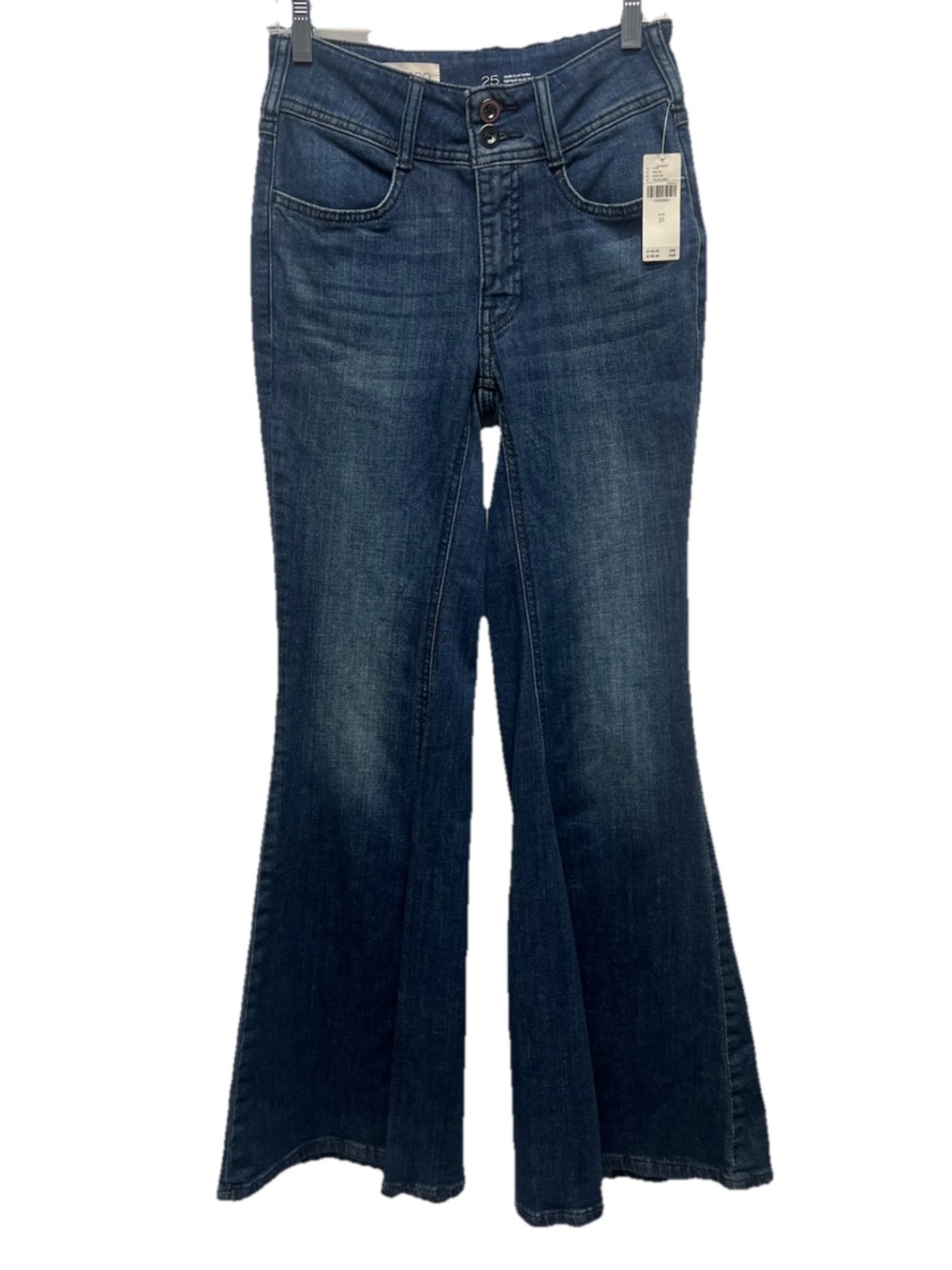 Pilcro by Anthropologie Adi Mid Rise Flare Jeans Size 25